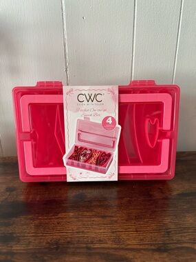 CWC Pink Snack Box - 4-Compartment Food Storage